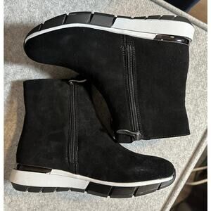New Aqua Diva Black Suede Boots Womens 7.5
